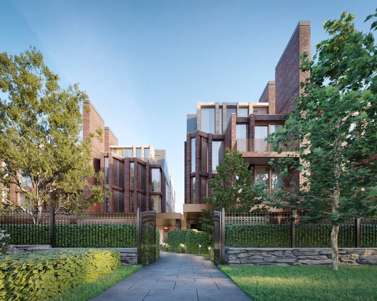 Mid-rise residential building in Rosedale, Toronto, Ontario