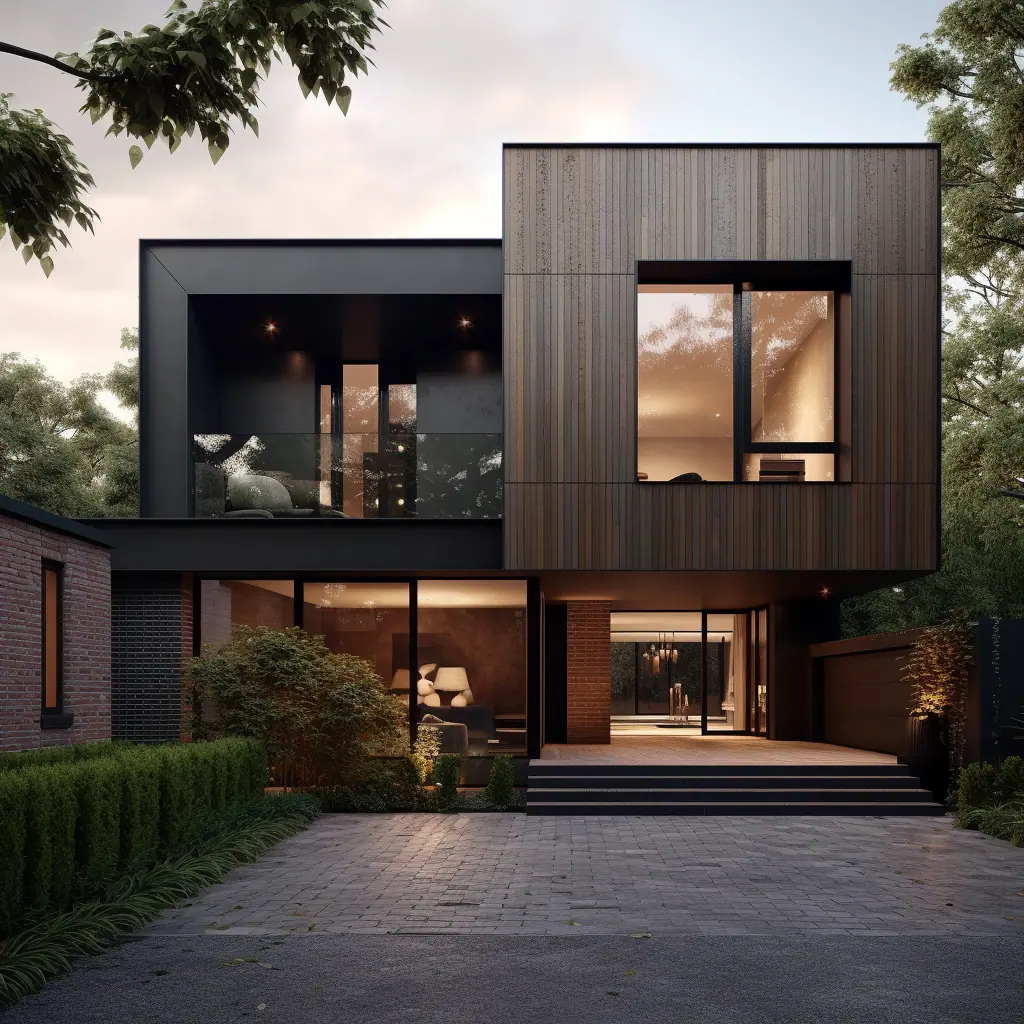 Private residence designed by Jahan Mehr Architects in Toronto, Ontario